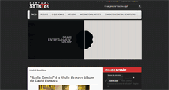 Desktop Screenshot of centraldeartistas.pt